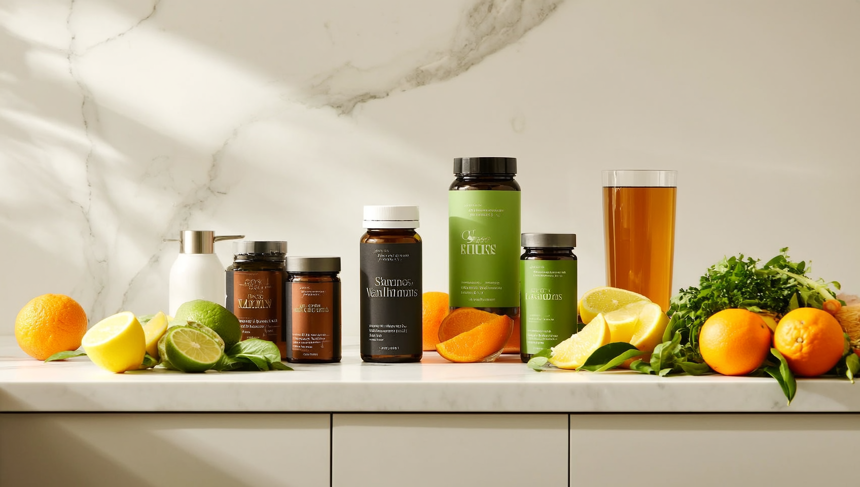 Natural Supplements & Vitamin C 1000mg — Lab-Tested for Everyday Energy